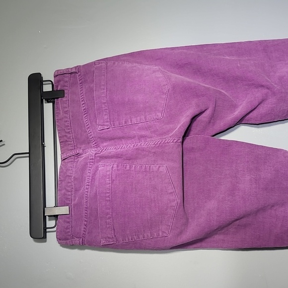 J. CREW Matchstick Lavender Pastel Goth Aesthetic Corduroy Straight Leg Pants - Picture 9 of 10
